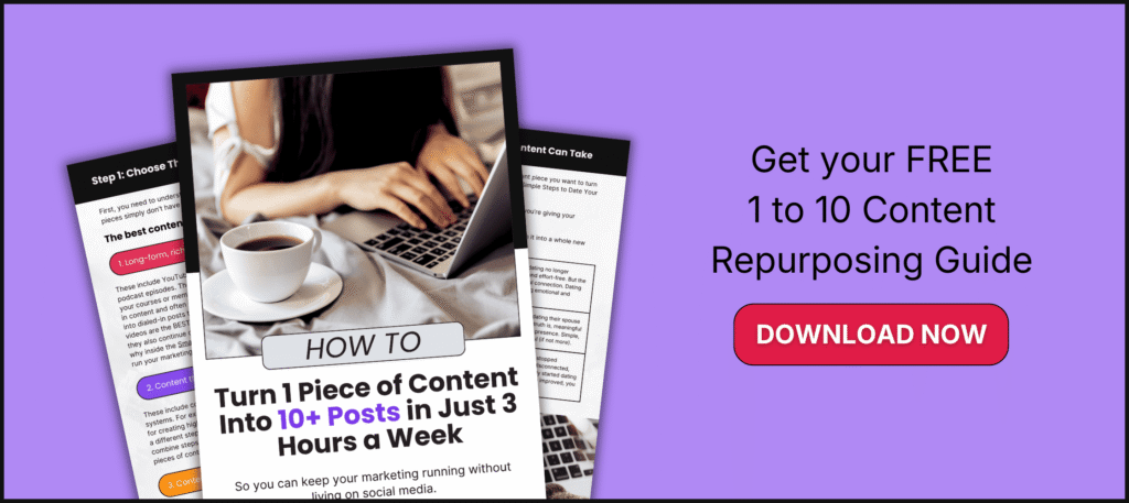 Content Repurposing Guide Download